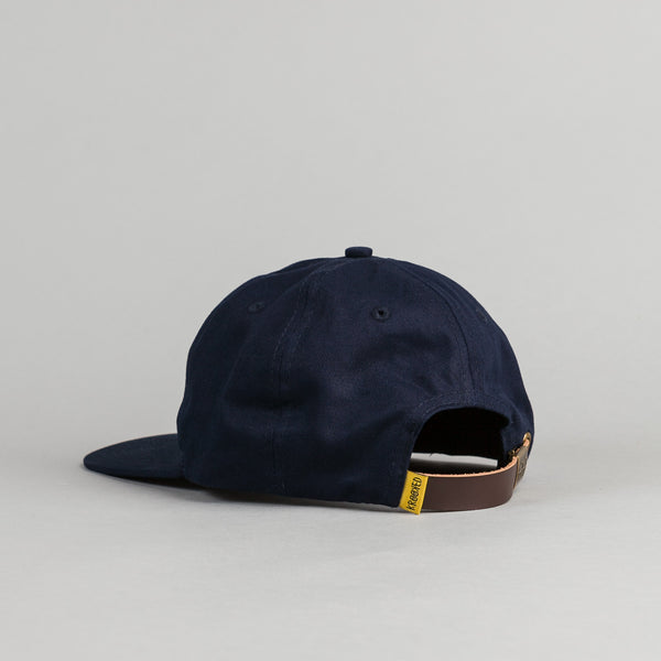 【 KROOKED 】STYLE KR CAP - CHARCOAL Krooked Kat Embroidered Cap - Navy | Flatspot