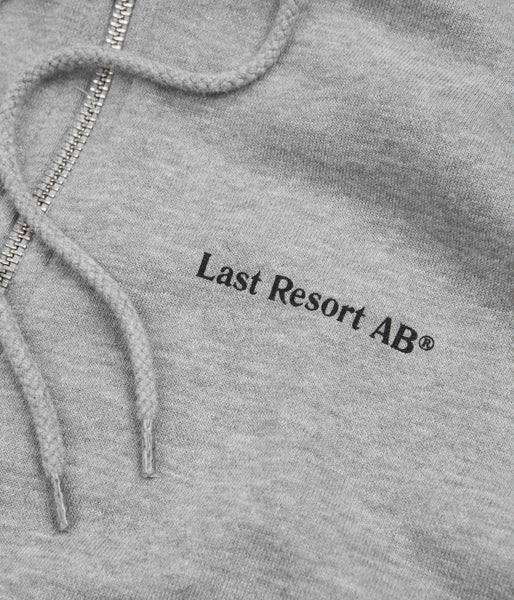Last Resort LRAB Atlas Monogram Zip-Hoodie (Heather Grey)