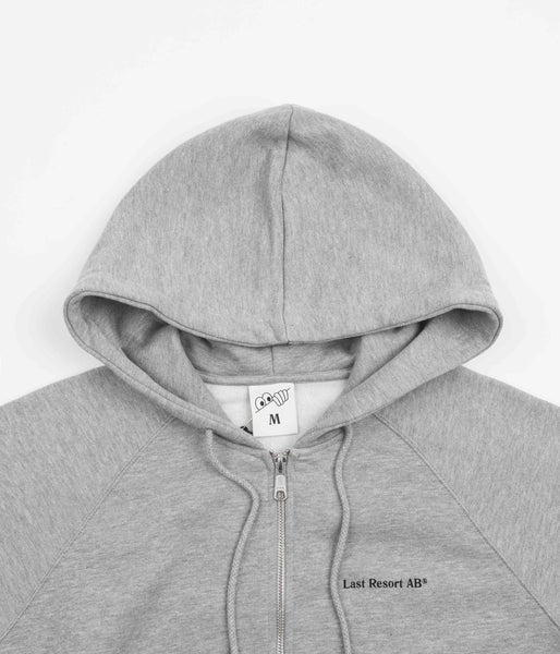 monogram zip hoodie