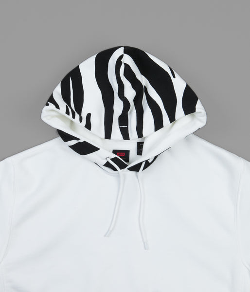 Real Oval Pullover Hoodie - Black / Yellow - Supereight