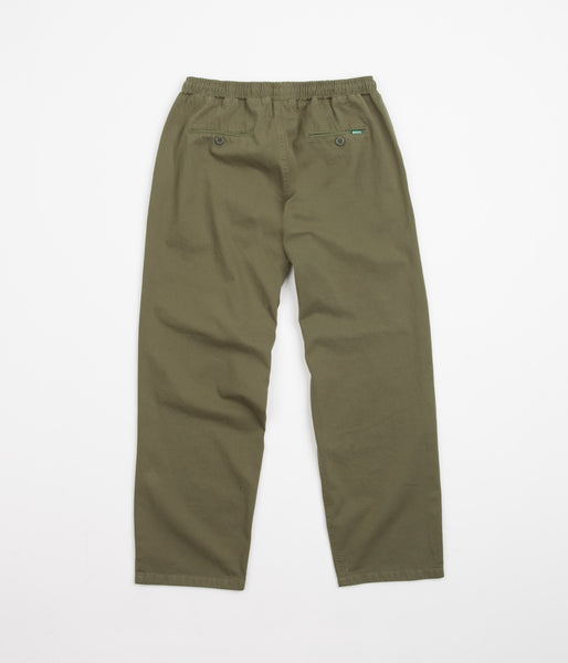 Mayu41【TATRAS】 PANTELLERIA magenta-loose-pants-dark-olive