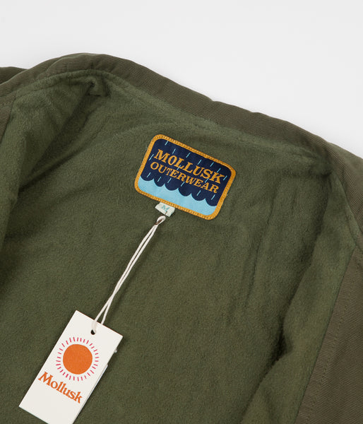 Mollusk Fall Deck Jacket Mash Green Flatspot