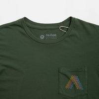 Mollusk Lattice Energy T-Shirt - Rover Green thumbnail
