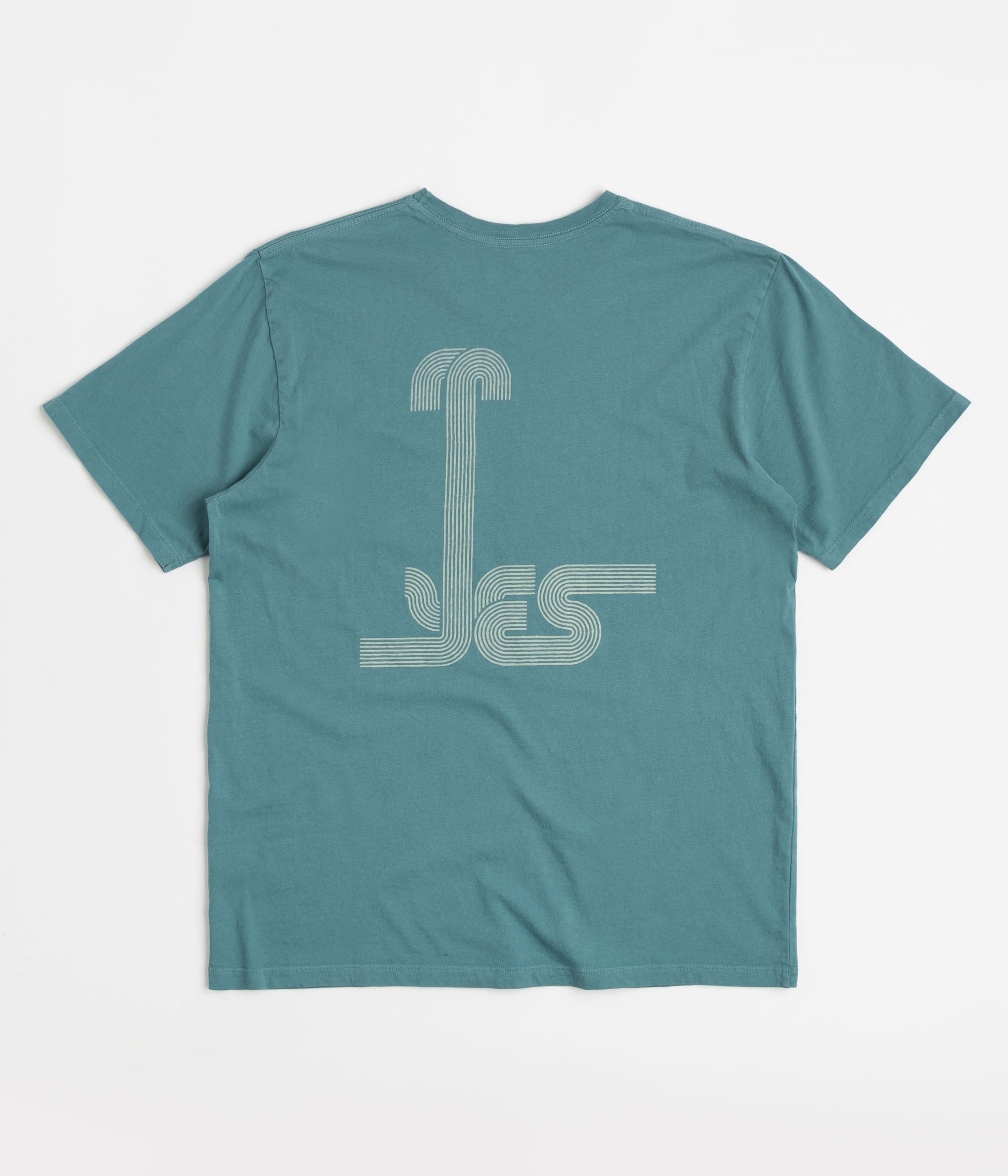 Mollusk Yes T-Shirt - Washed Sapphire