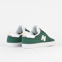 New Balance Numeric 272 Shoes in Green and White thumbnail