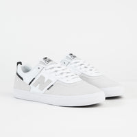 New Balance Numeric 306 Jamie Foy Shoes in White and White / Black thumbnail