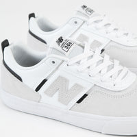New Balance Numeric 306 Jamie Foy Shoes in White and White / Black thumbnail