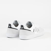 New Balance Numeric 306 Jamie Foy Shoes in White and White / Black thumbnail