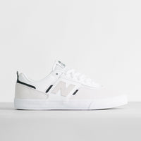 New Balance Numeric 306 Jamie Foy Shoes in White and White / Black thumbnail