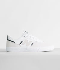 New Balance Numeric 306 Jamie Foy Shoes in White and White / Black