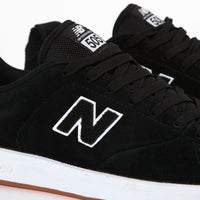New Balance Numeric 505 Shoes in Black and White thumbnail