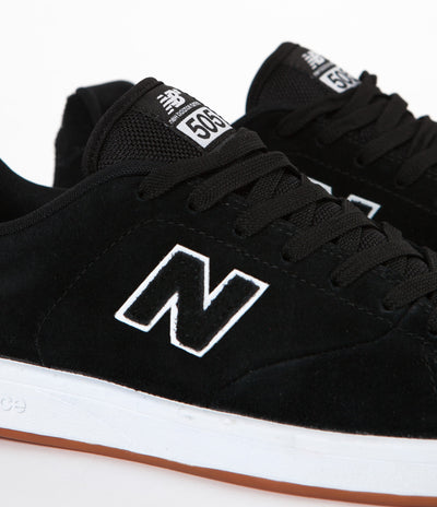 New Balance Numeric 505 Shoes in Black and White
