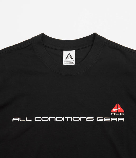 Nike ACG Lungs Long Sleeve T-Shirt - Black | Flatspot
