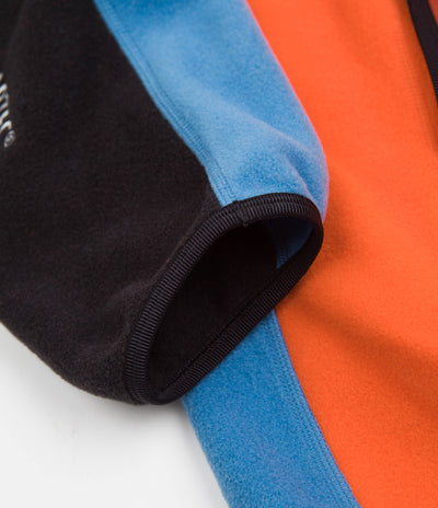 Nike ACG Polartec Wolf Tree Hoodie in Cinnabar and Black / Rush Orange / Dutch Blue