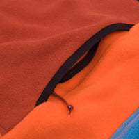 Nike ACG Polartec Wolf Tree Hoodie in Cinnabar and Black / Rush Orange / Dutch Blue thumbnail