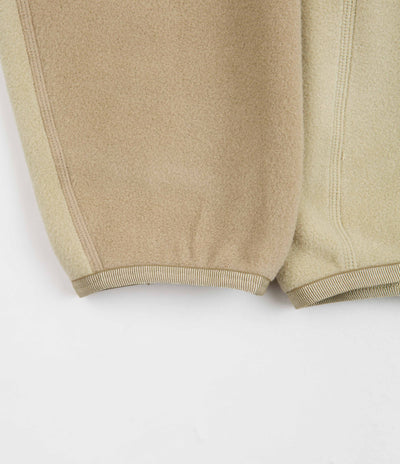 Nike ACG Polartec Wolf Tree Hoodie in Khaki and Limestone / Sanddrift