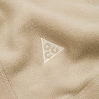 Nike ACG Polartec Wolf Tree Hoodie in Khaki and Limestone / Sanddrift thumbnail