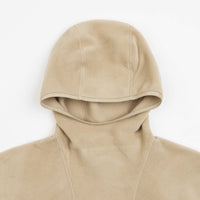 Nike ACG Polartec Wolf Tree Hoodie in Khaki and Limestone / Sanddrift thumbnail