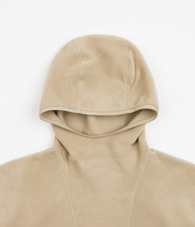 Nike ACG Polartec Wolf Tree Hoodie in Khaki and Limestone / Sanddrift