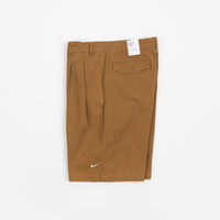 Nike Pleated Chino Shorts - Ale Brown / White thumbnail