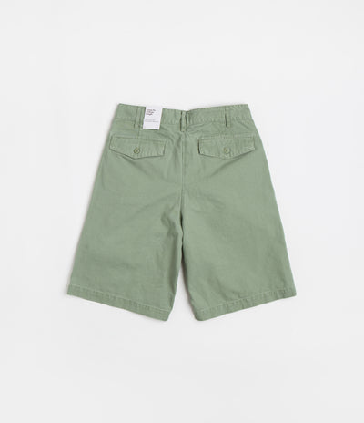 Nike Pleated Chino Shorts - Oil Green / White