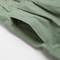 Nike Pleated Chino Shorts - Oil Green / White thumbnail