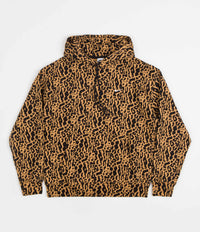Nike SB Animal Print Hoodie in Elemental Gold