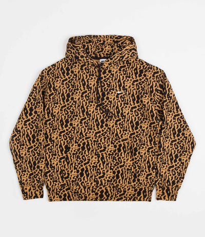 Nike SB Animal Print Hoodie in Elemental Gold