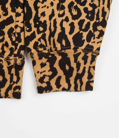 Nike SB Animal Print Hoodie in Elemental Gold