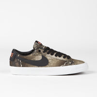 Nike SB Blazer Low Pro GT Premium Shoes - Black / Safety Orange - Black - Photon Dust thumbnail