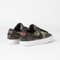 Nike SB Blazer Low Pro GT Premium Shoes - Black / Safety Orange - Black - Photon Dust thumbnail