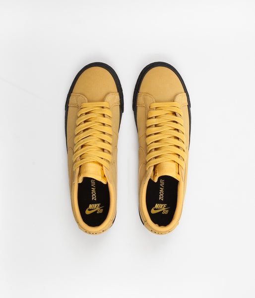 nike sb blazer zoom low yellow