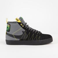 Nike SB Blazer Mid Premium Shoes - Cool Grey / Black - White - Yellow Strike thumbnail