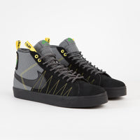 Nike SB Blazer Mid Premium Shoes - Cool Grey / Black - White - Yellow Strike thumbnail