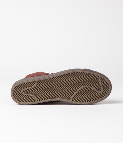 Nike SB Blazer Mid Shoes in Oxen Brown and Black and Oxen Brown