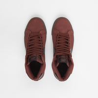 Nike SB Blazer Mid Shoes in Oxen Brown and Black and Oxen Brown thumbnail