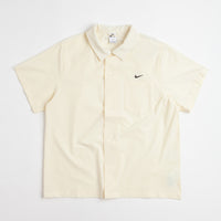 Nike SB Bowling Short Sleeve Shirt - Coconut Milk / Black thumbnail