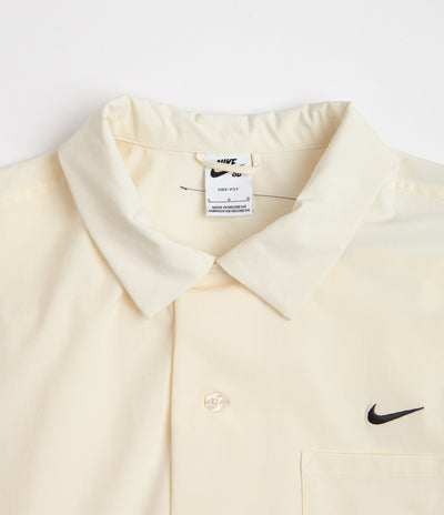 Nike SB Bowling Short Sleeve Shirt - Coconut Milk / Black
