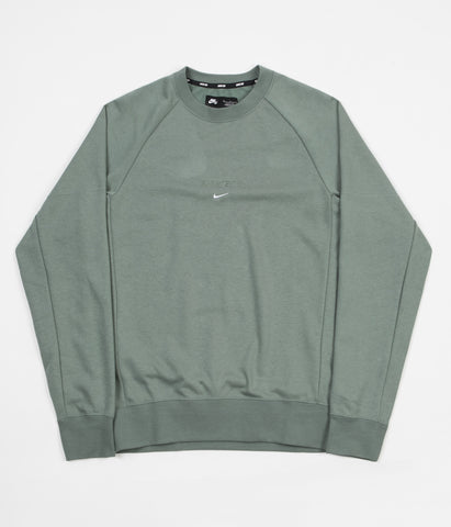 Nike SB Dry Everett Crewneck Sweatshirt Clay Green White