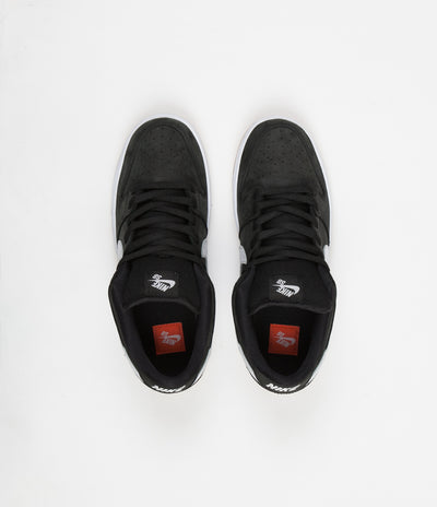 Nike SB Orange Label Dunk Low Pro Shoes in Black and White and Black