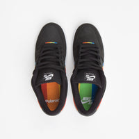 Nike SB Dunk Low Pro 'Polaroid' Shoes - Black / Black - White thumbnail