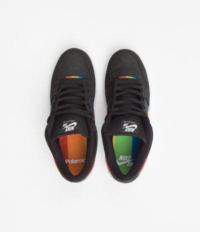 Nike SB Dunk Low Pro 'Polaroid' Shoes - Black / Black - White