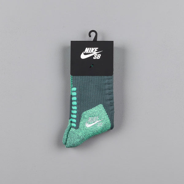 neon green nike elite socks