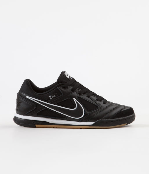 Nike SB Gato Shoes Black Black White Gum Light Brown