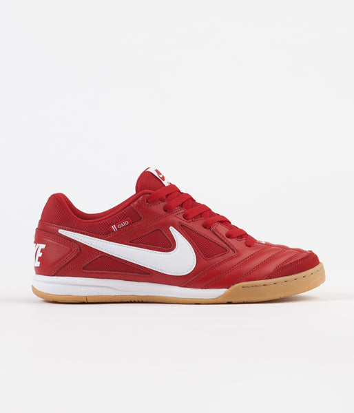 Nike SB Gato Shoes University Red White Gum Light Brown Flatspot