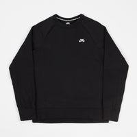 Nike SB Icon Crew Neck Sweatshirt - Black / White thumbnail
