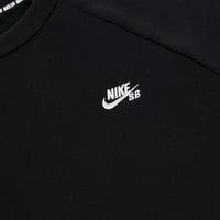 Nike SB Icon Crew Neck Sweatshirt - Black / White thumbnail