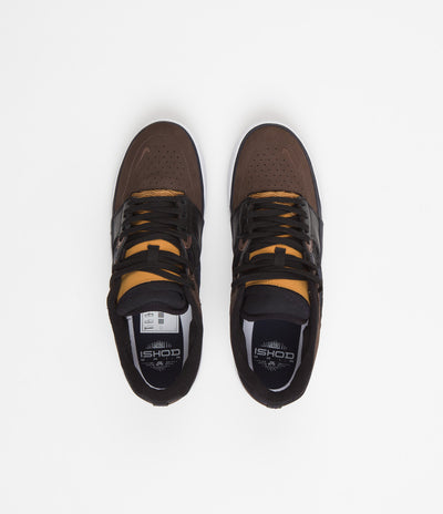 Nike SB Ishod Premium Shoes - Baroque Brown / Obsidian - Black