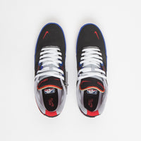 Nike SB Ishod Premium Shoes - Black / University Red - Hyper Royal thumbnail