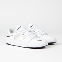 Nike SB Ishod Premium Shoes in White and Black and White - Black thumbnail